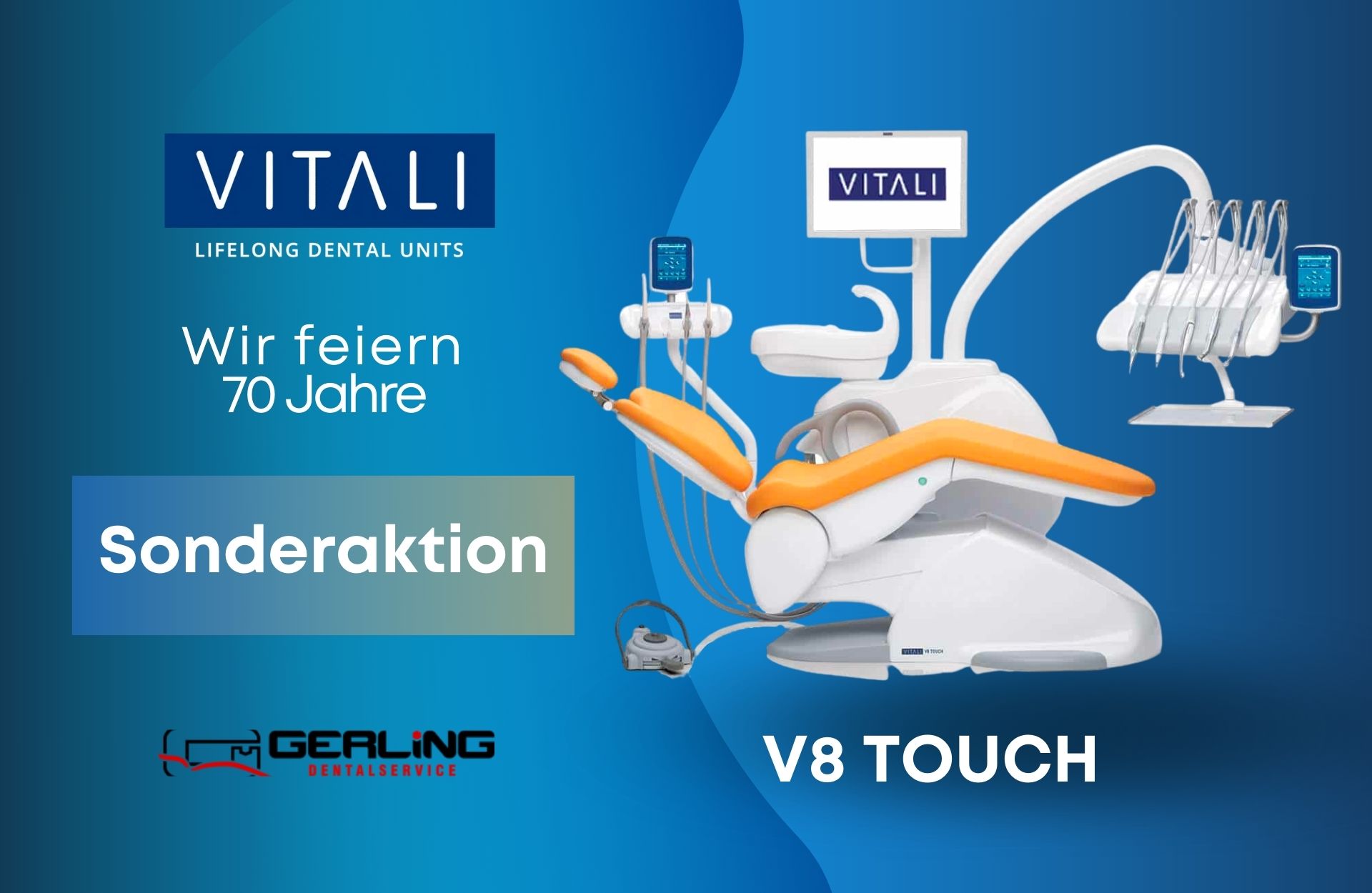 Dentaleinheit Vitali V8 Touch